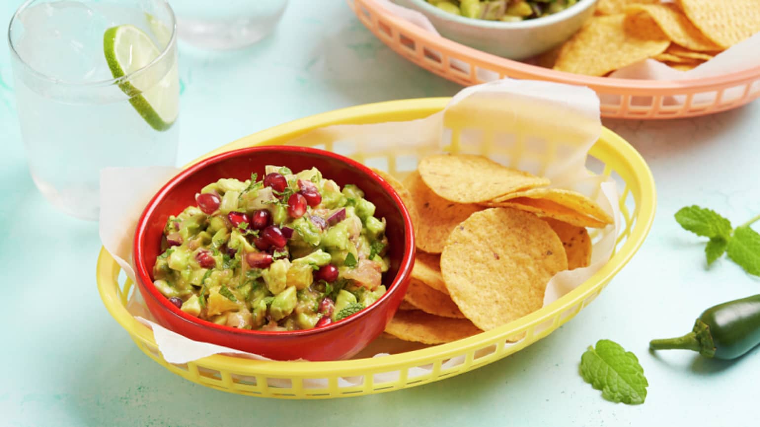 Fresh Citrus Guacamole Hero